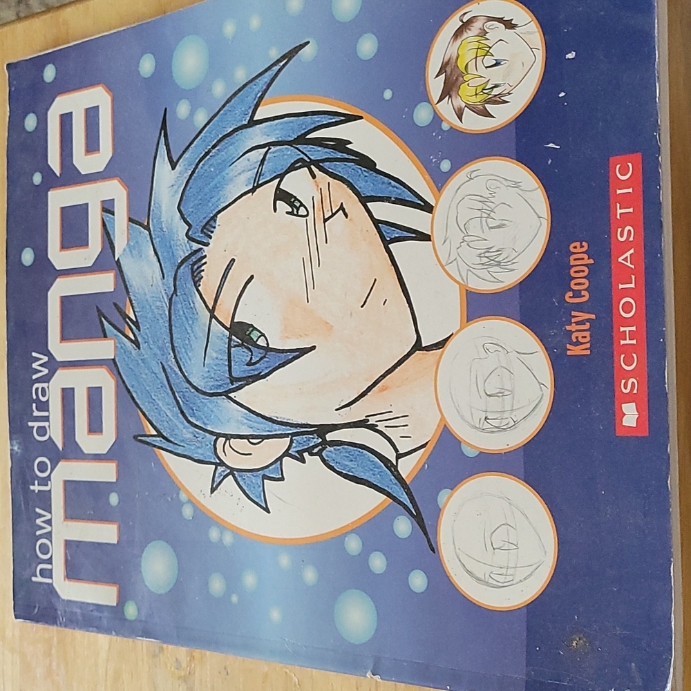 How to draw Manga book